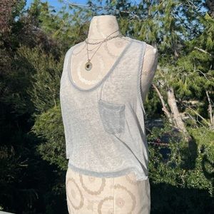 mossimo supply co light gray top